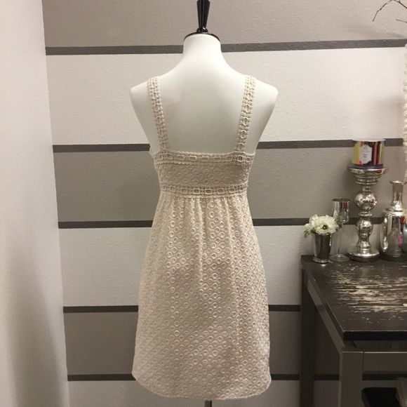 Studio M Cream Lace Midi Dress - Picture 2 of 3